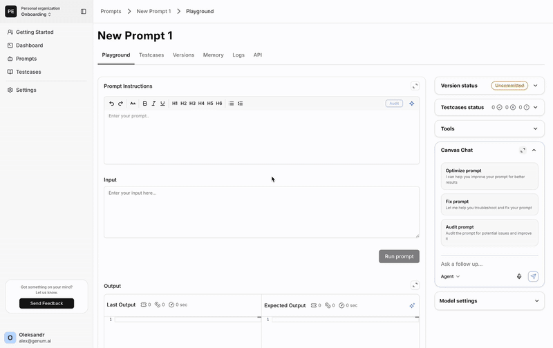 Prompt Creation